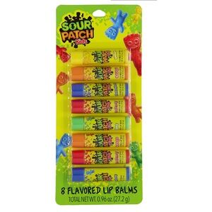 Sour Patch Kids Flavored Lip Balm Set - Multicolor